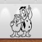 Preview: Wandsticker 46138 Familie Feuerstein-Fred und Barney